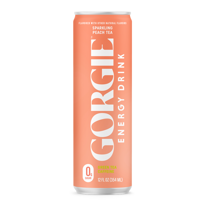 Load image into Gallery viewer, GORGIE - Energy Drink Sparkling Peach Tea