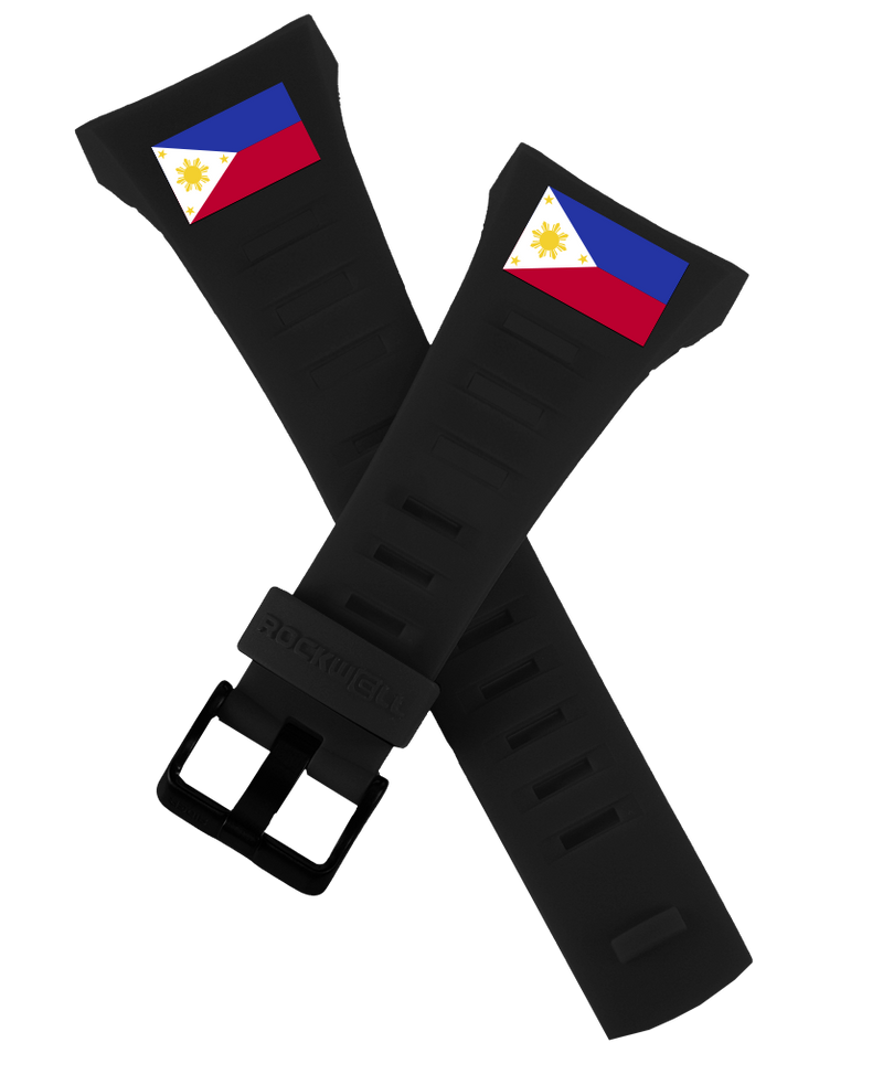 Load image into Gallery viewer, Rockwell Time - Coliseum Fit™ Flags of The World Edition A-M (Phantom Black) Watch