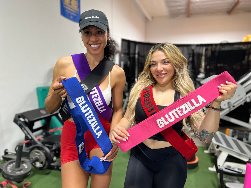 Load image into Gallery viewer, The X Bands - Glutezilla Patented Hip Thrust Glute Workout Resistance Band