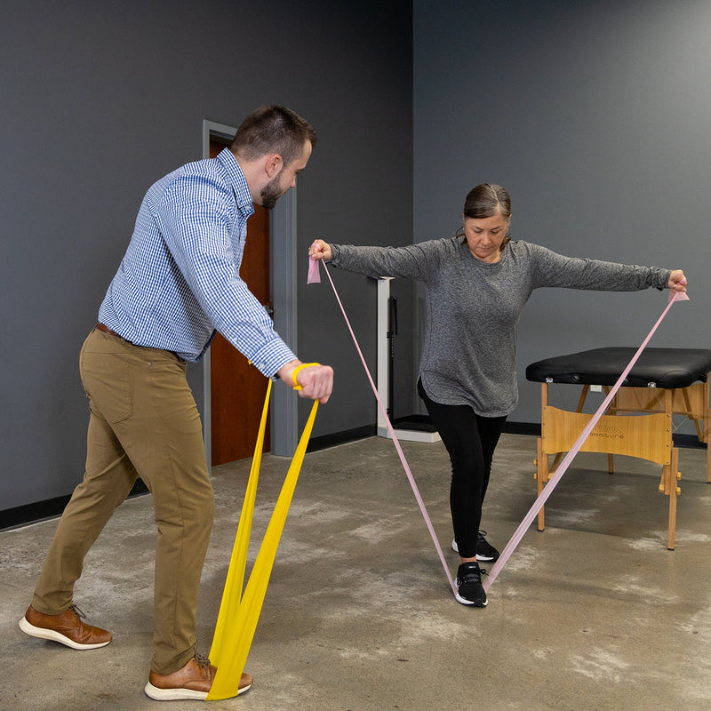 Load image into Gallery viewer, Serious Steel Fitness - Physical Therapy Exercise Bands - 4" x 5'
