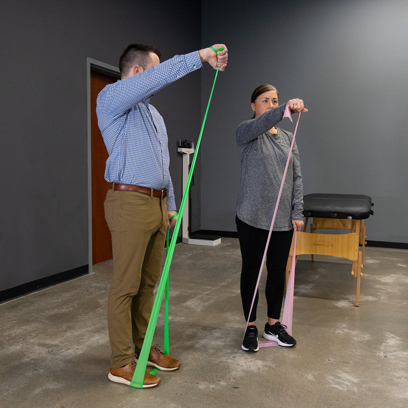 Load image into Gallery viewer, Serious Steel Fitness - Physical Therapy Exercise Bands - 4" x 5'
