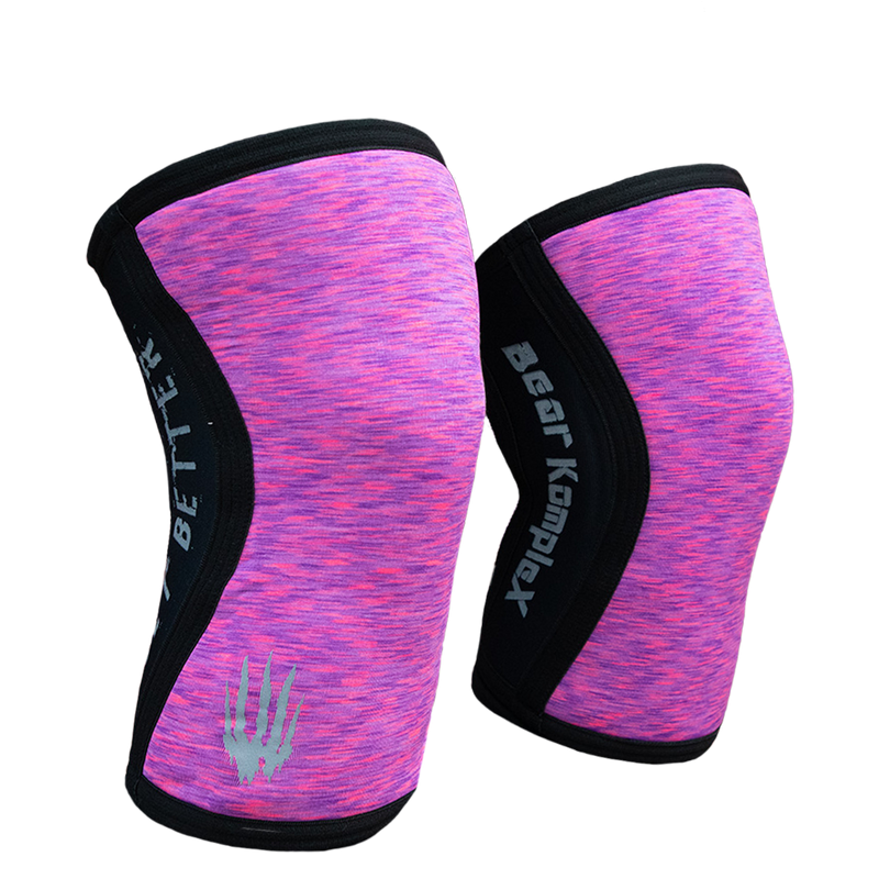 Load image into Gallery viewer, Bear KompleX - Bear KompleX Knee Sleeves - Pink Heather