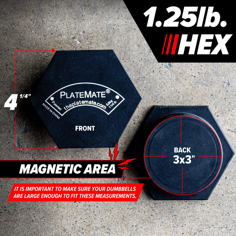 Load image into Gallery viewer, Serious Steel Fitness - 1.25 lb Hex PlateMate (Pair)