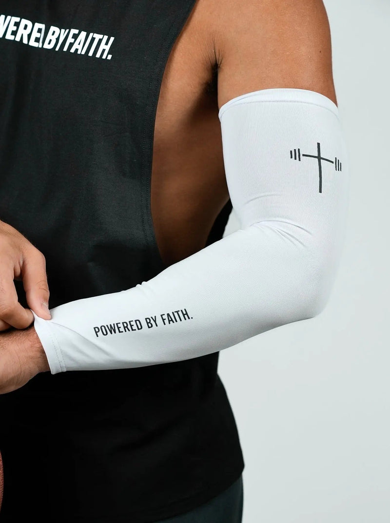 Load image into Gallery viewer, HolStrength - Powered By Faith Arm Sleeve