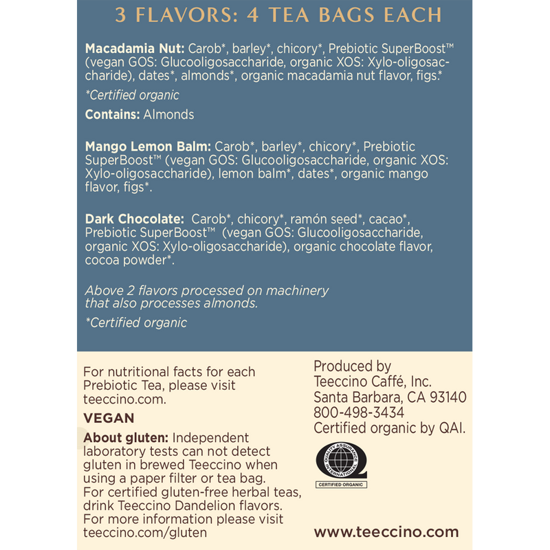 Load image into Gallery viewer, Teeccino - Prebiotic SuperBoost Herbal Tea Sampler Box
