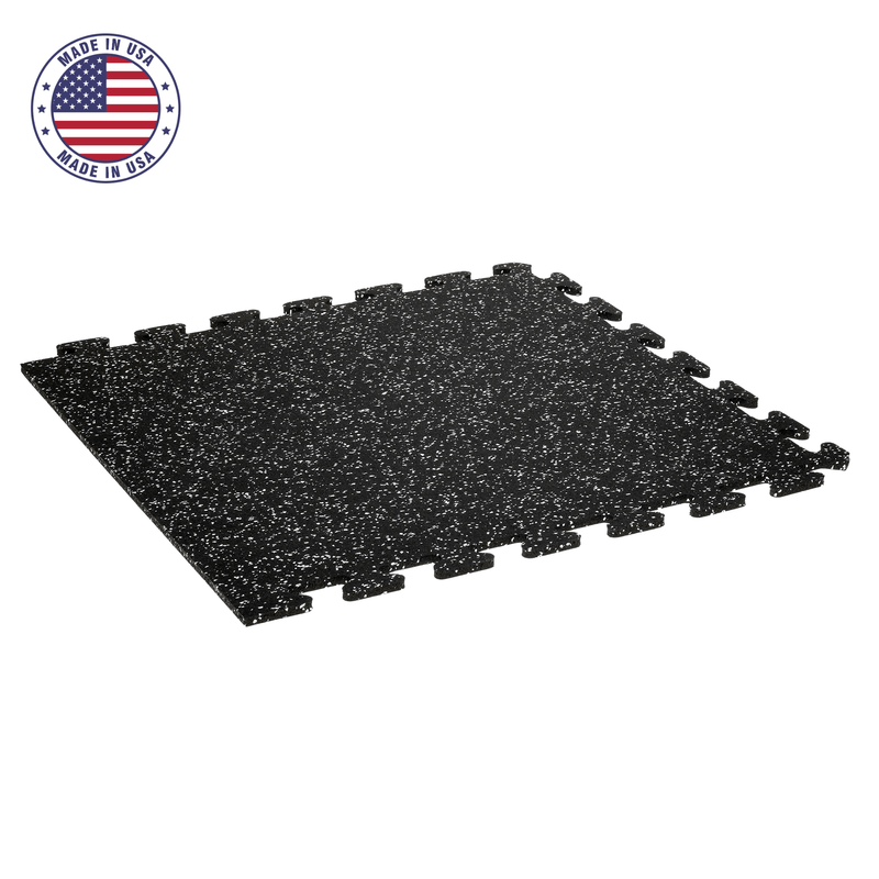 Load image into Gallery viewer, 3/8" Interlocking Rubber Tiles with Straight Edges - 9mm