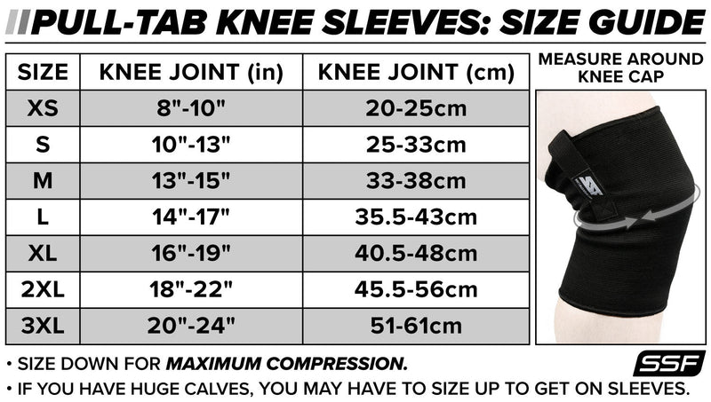 Load image into Gallery viewer, Serious Steel Fitness - Knee Sleeves (3-Ply Pull Tab / Easy on and off)