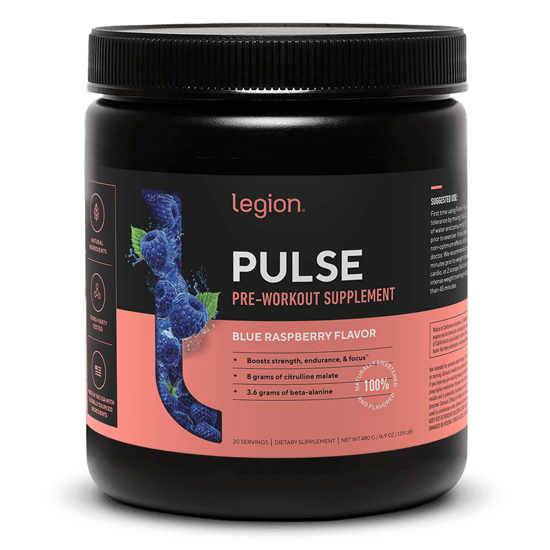 Load image into Gallery viewer, Legion Athletics Pulse Pre-Workout bottle