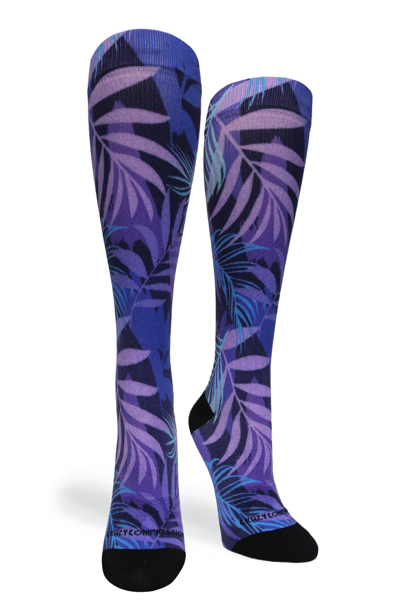 Load image into Gallery viewer, Crazy Compression - Purple Jungle - (Standard & Extra Wide)