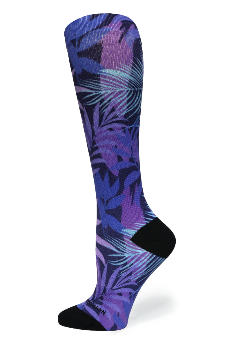 Load image into Gallery viewer, Crazy Compression - Purple Jungle - (Standard & Extra Wide)