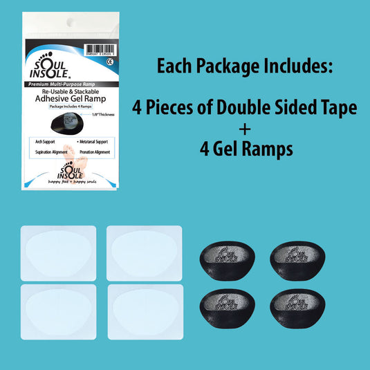 Soul insole - Add Soul Insole - Stackable Supports / Gel Ramps
