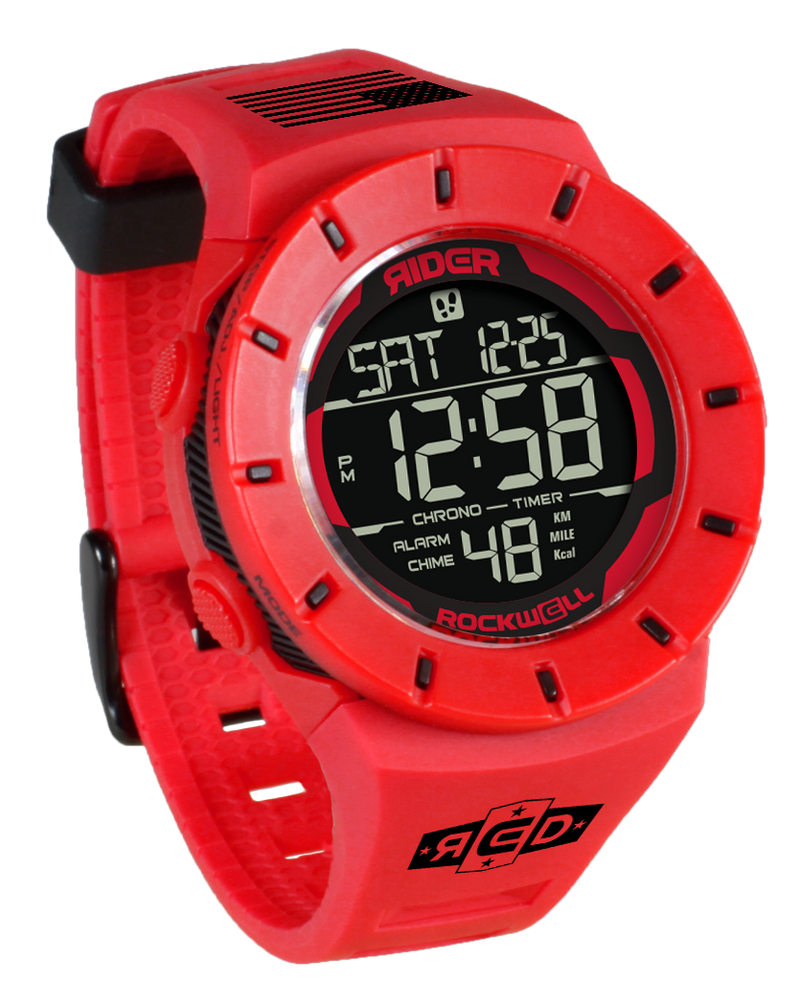 Load image into Gallery viewer, Rockwell Time - Coliseum Fit™ Forum - R.E.D. Edition (Red/Black) Watch