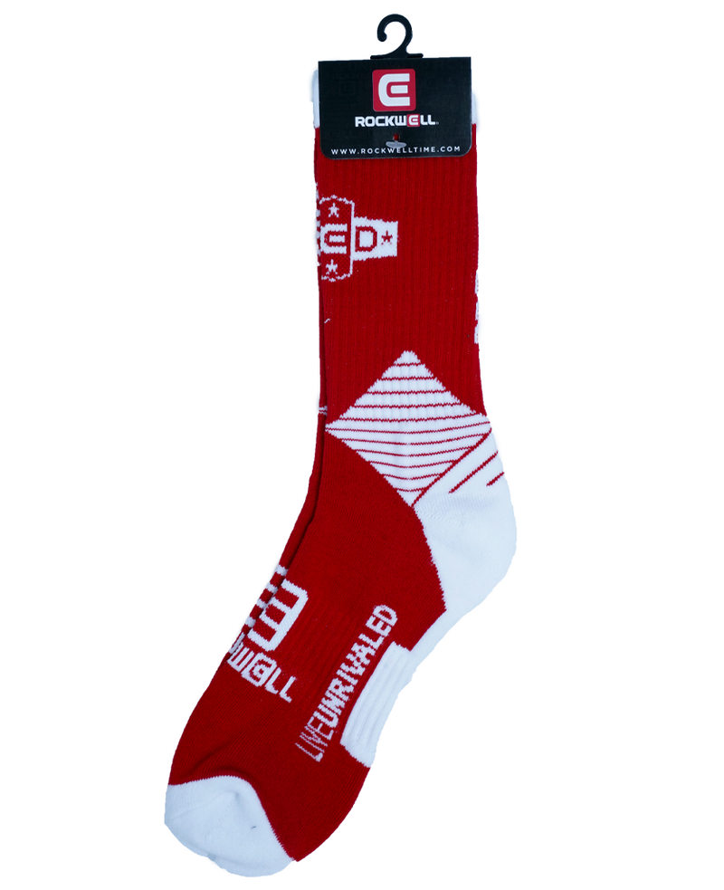 Load image into Gallery viewer, Rockwell Time - R.E.D. Socks