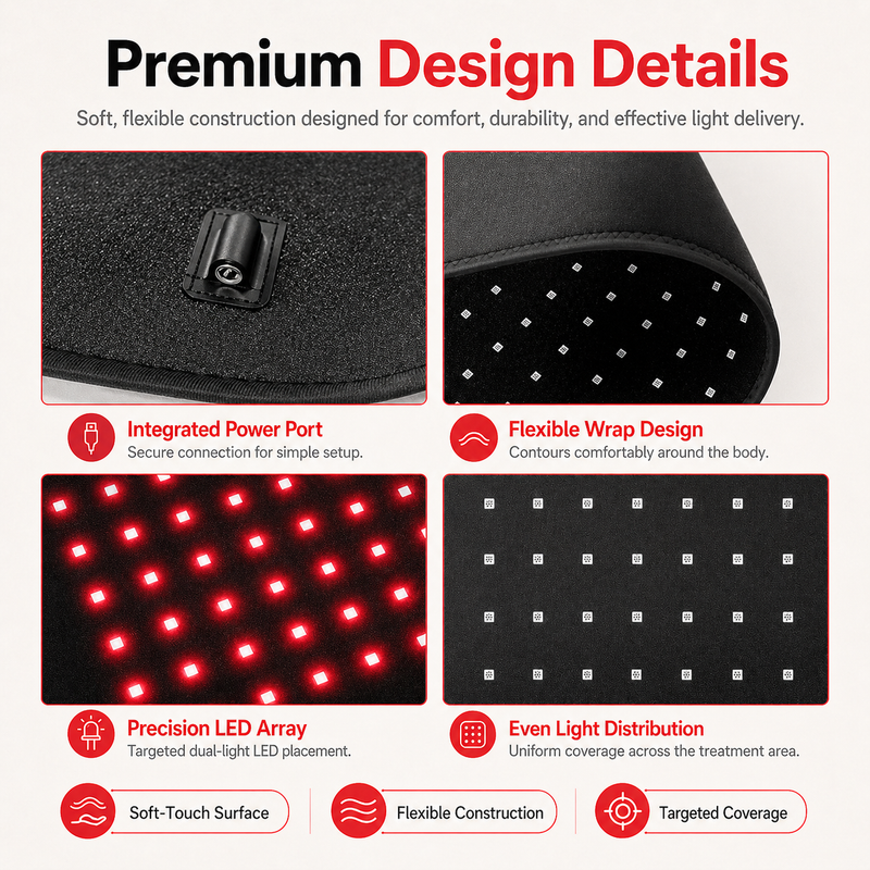 Load image into Gallery viewer, iReliev - FullGlow™ Red Light & Near Infrared Pad - Red Light Therapy