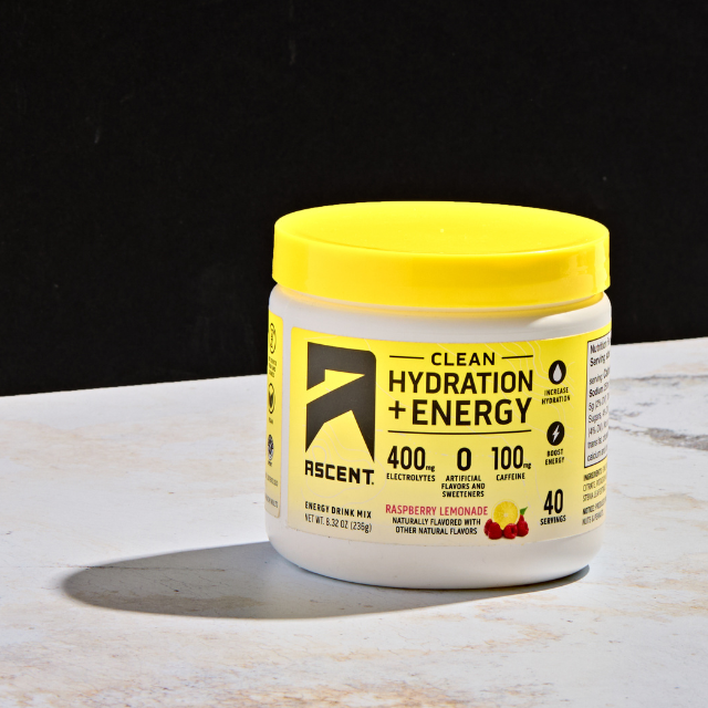 Load image into Gallery viewer, Ascent Clean Hydration + Energy - Raspberry Lemonade