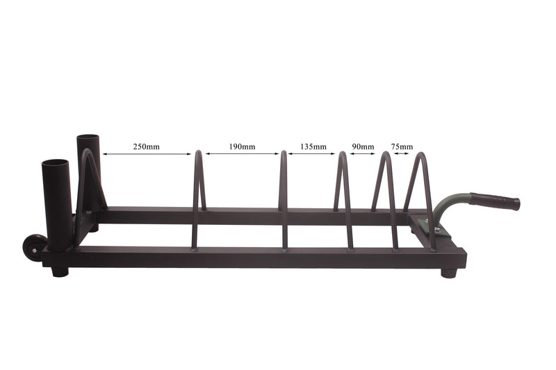 Load image into Gallery viewer, Homegrown Lifting - Weight Storage Rack w/ Bar Sleeves