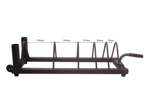 Homegrown Lifting - Weight Storage Rack w/ Bar Sleeves