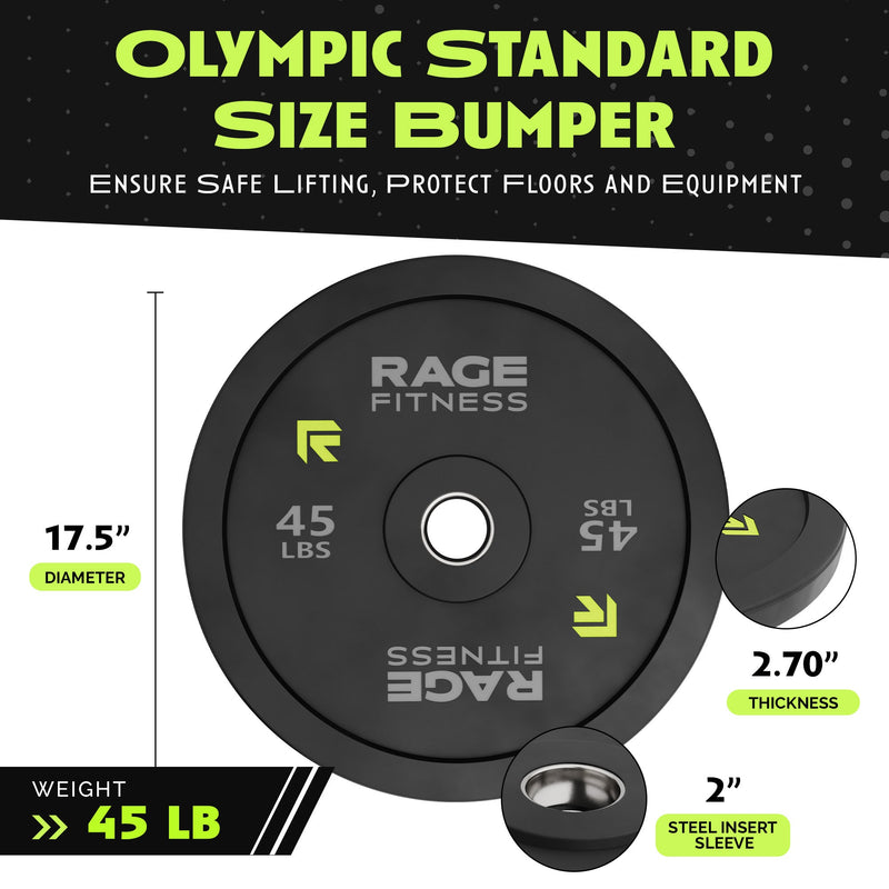 Load image into Gallery viewer, Rage Fitness - Bumper Plates