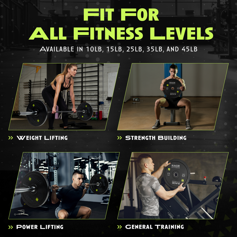 Load image into Gallery viewer, Rage Fitness - Bumper Plates