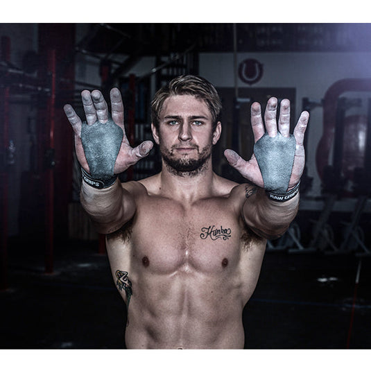 JerkFit - Raw Grips 3.0, Premium Leather Crossfit Gymnastic Grips