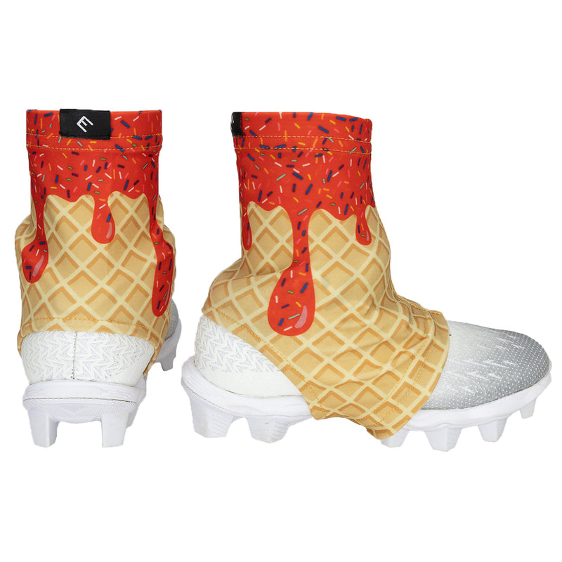 Load image into Gallery viewer, Elite Athletic Gear - Red Ice Cream Cleat Covers