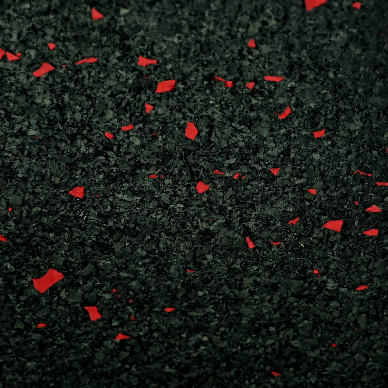 Load image into Gallery viewer, Interlocking Rubber Tiles with Straight Edges – 18 Inch Diameter, 5/16" (8mm) Thick, Made in the USA