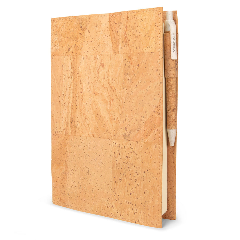 Load image into Gallery viewer, Yoloha Yoga - Refillable Cork Journal Book