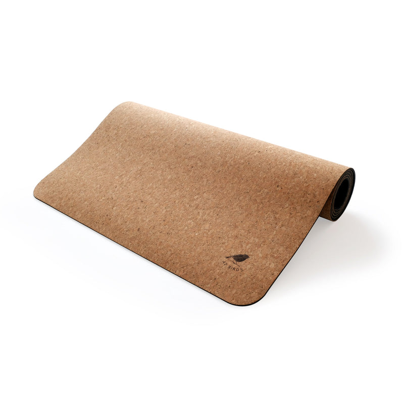 Load image into Gallery viewer, 42 Birds - Cork Lightweight Yoga Mat “The Robin”