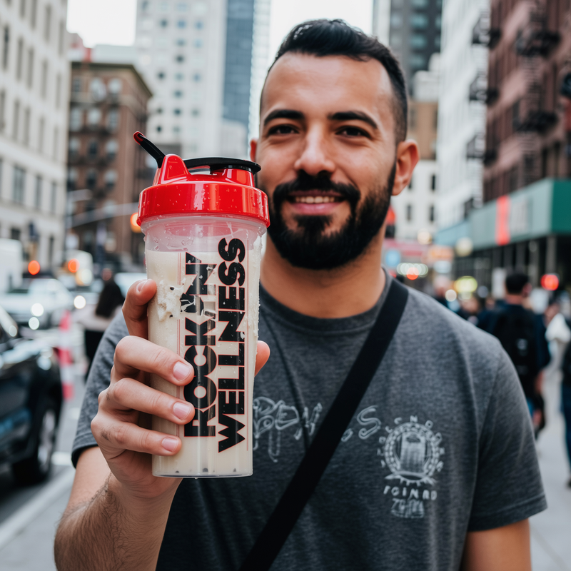 Load image into Gallery viewer, Rockin' Wellness - Rockin Wellness Vegan Vanilla Protein Powder - Plant-Based Nutrition with Probiotics & Enzymes