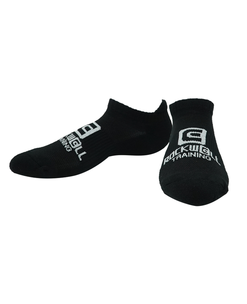 Load image into Gallery viewer, Rockwell Time - Rockwell Training Black Ankle Socks