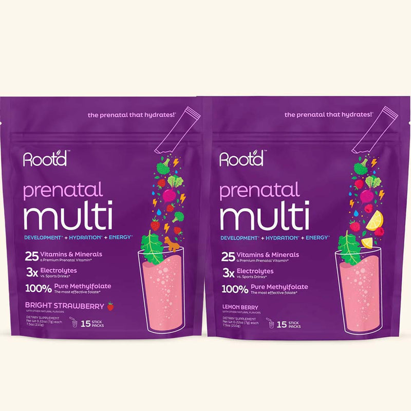 Load image into Gallery viewer, Root'd - Essential Prenatal Nutrition + Electrolytes
