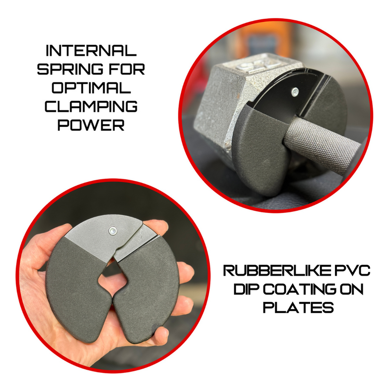 Load image into Gallery viewer, Micro Gainz - Double Pack of Pvc Dip Coated 1.25Lb & 2.5Lb Dumbbell Fractional Weight Plates