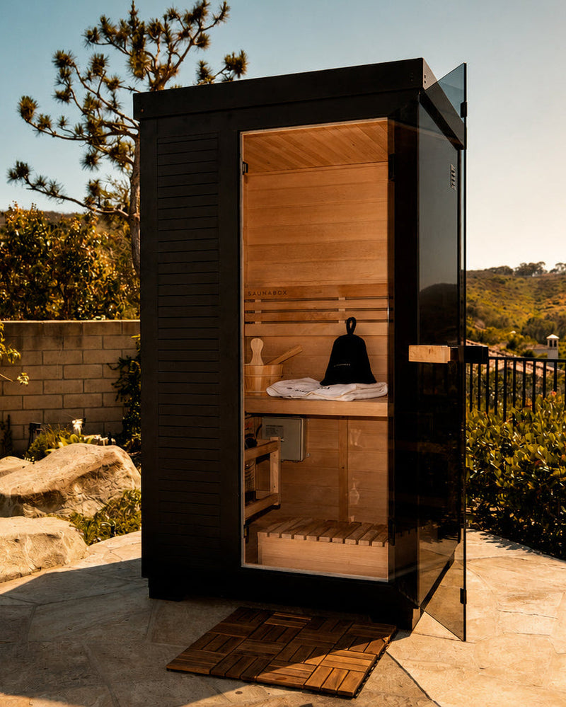 Load image into Gallery viewer, Saunabox - Forge 1-Person: Traditional Finnish Sauna