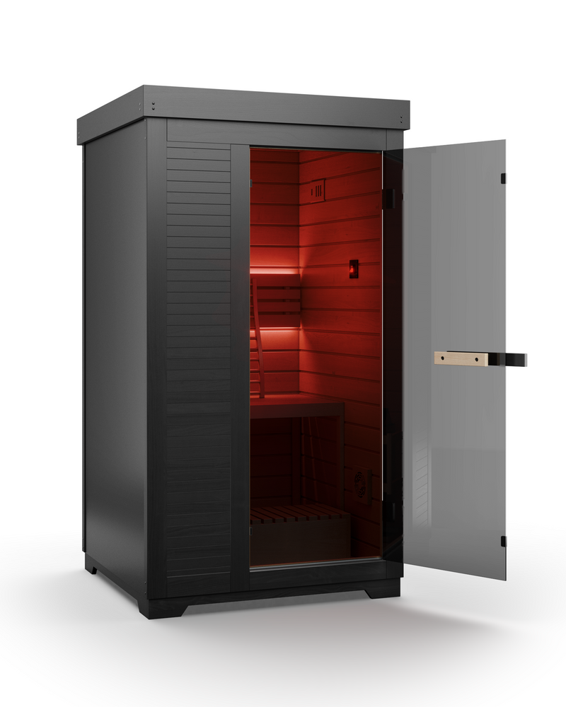Load image into Gallery viewer, Saunabox - Forge 1-Person: Traditional Finnish Sauna
