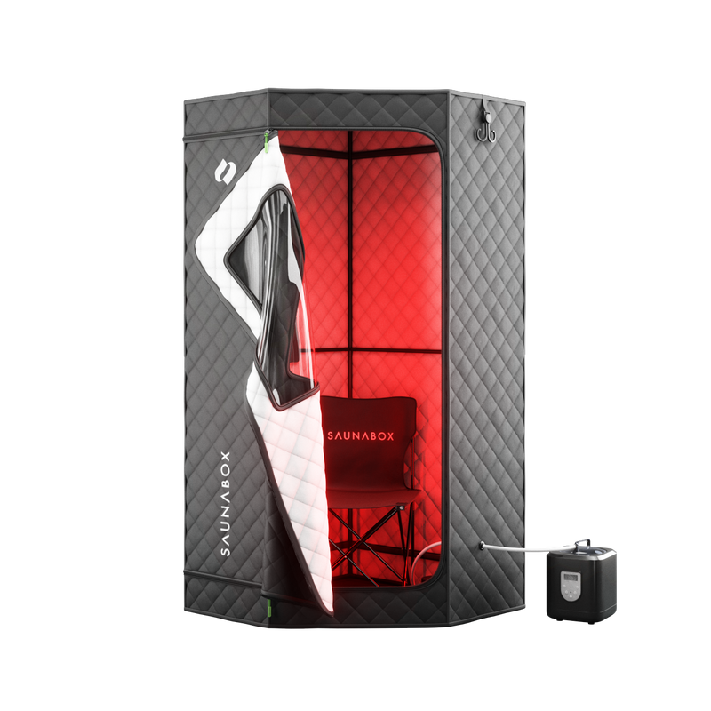 Load image into Gallery viewer, Saunabox - SmartSteam Pro With Red-Light Therapy