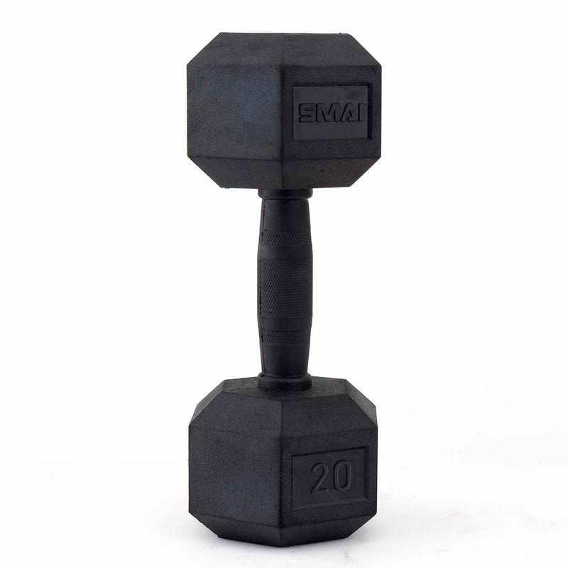 Load image into Gallery viewer, SMAI - Rubber Hex Dumbbells (Pair)