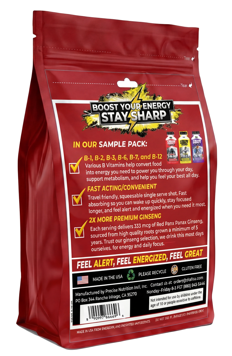 Load image into Gallery viewer, Vital 4U - Screamin Energy Max Hit Sample Pack - 6 Pouches