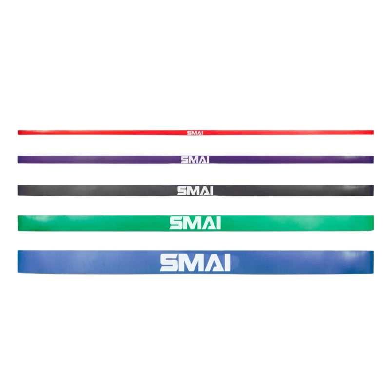 Load image into Gallery viewer, SMAI - Rubber Resistance Bands - Set of 5