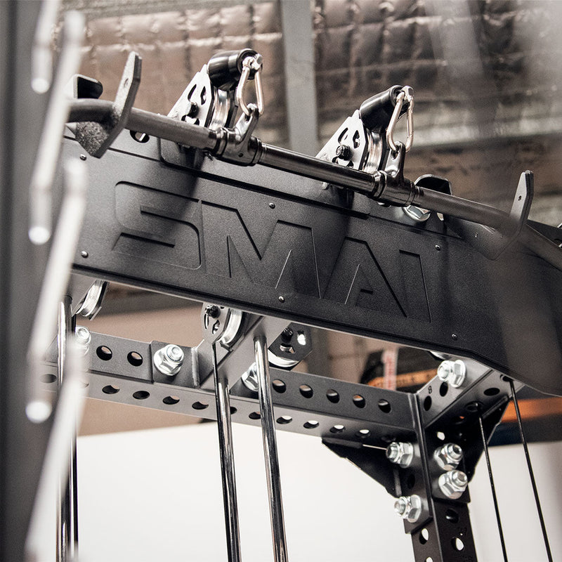 Load image into Gallery viewer, SMAI - All In 1 Cable Trainer - Power Rack with Cable Machine, Smith Machine & Accessory Pack - Vanta Series