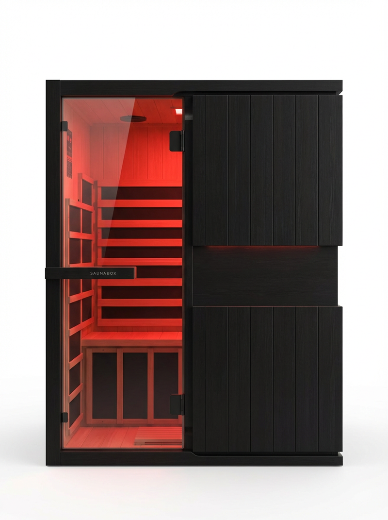 Load image into Gallery viewer, Saunabox - Solara 2-Person: Full Spectrum Infrared Sauna