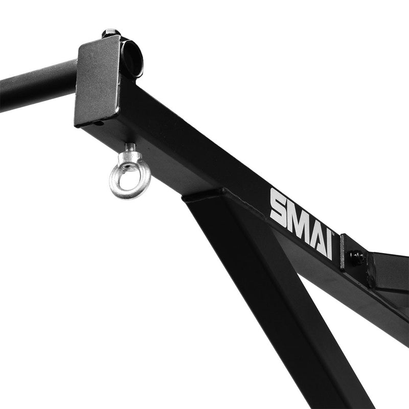 Load image into Gallery viewer, SMAI - Wall mounted chin up bar and bag bracket