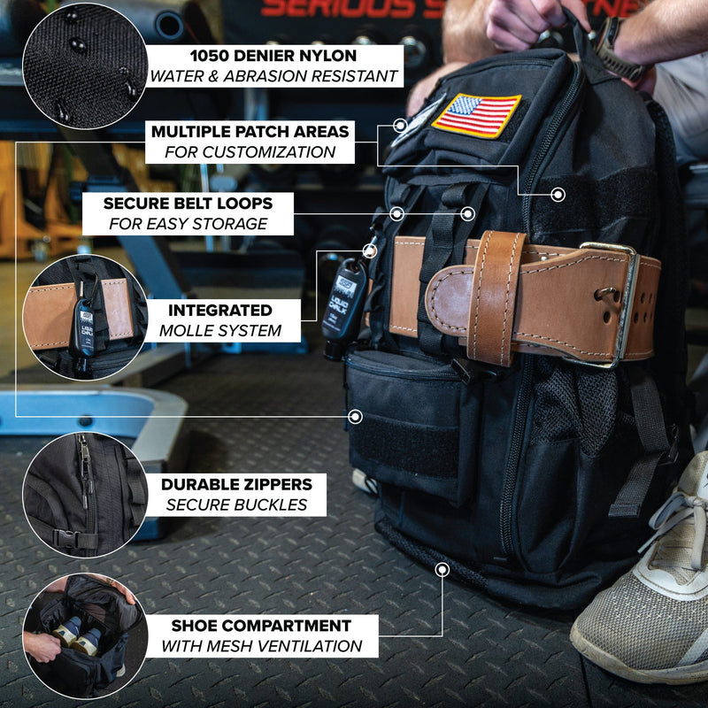 Load image into Gallery viewer, Serious Steel Fitness - Gym Backpack (45L)