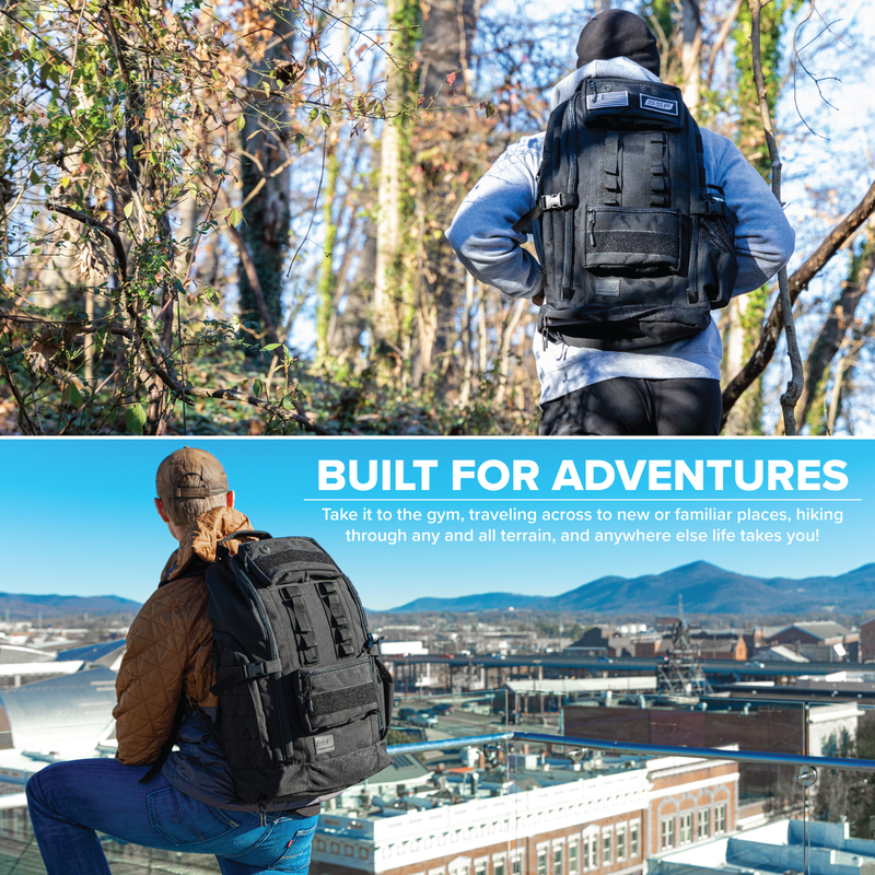 Load image into Gallery viewer, Serious Steel Fitness - Gym Backpack (45L)