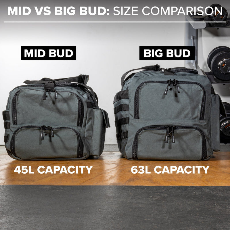 Load image into Gallery viewer, Serious Steel Fitness - Mid Bud Duffel Bag (45L)