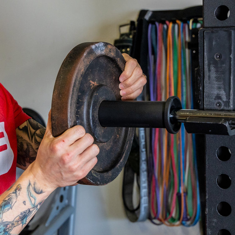 Load image into Gallery viewer, Serious Steel Fitness - 8" Olympic Flanged Adapter Sleeve