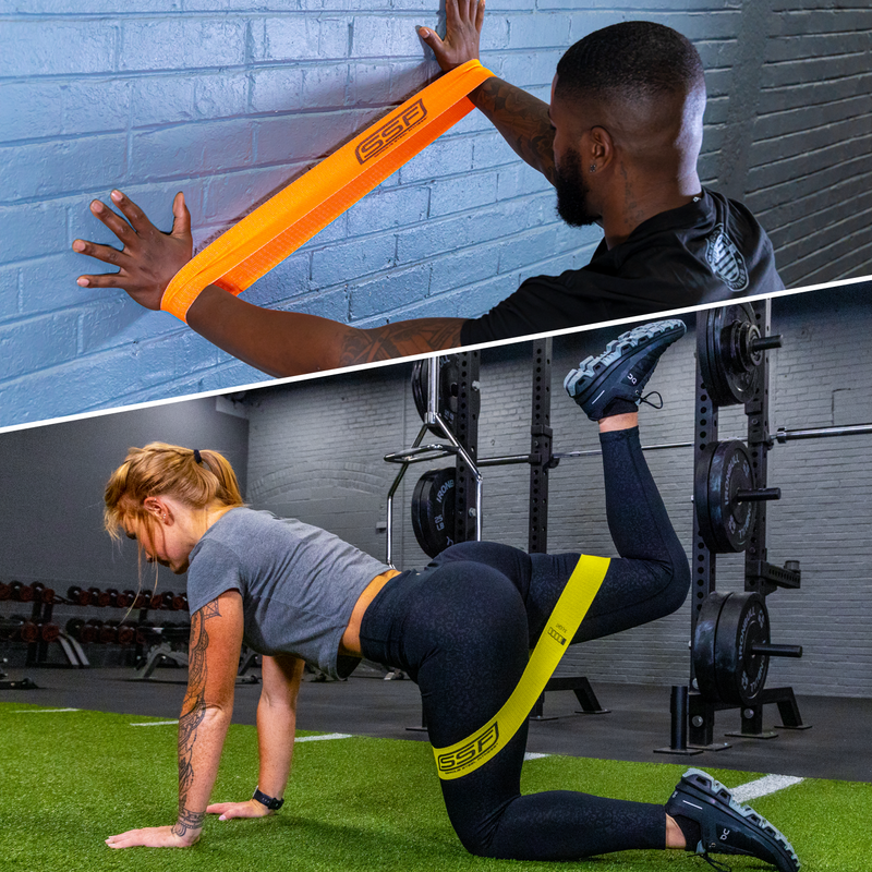 Load image into Gallery viewer, Serious Steel Fitness - Fabric Mini Loop Resistance 5-Band Set