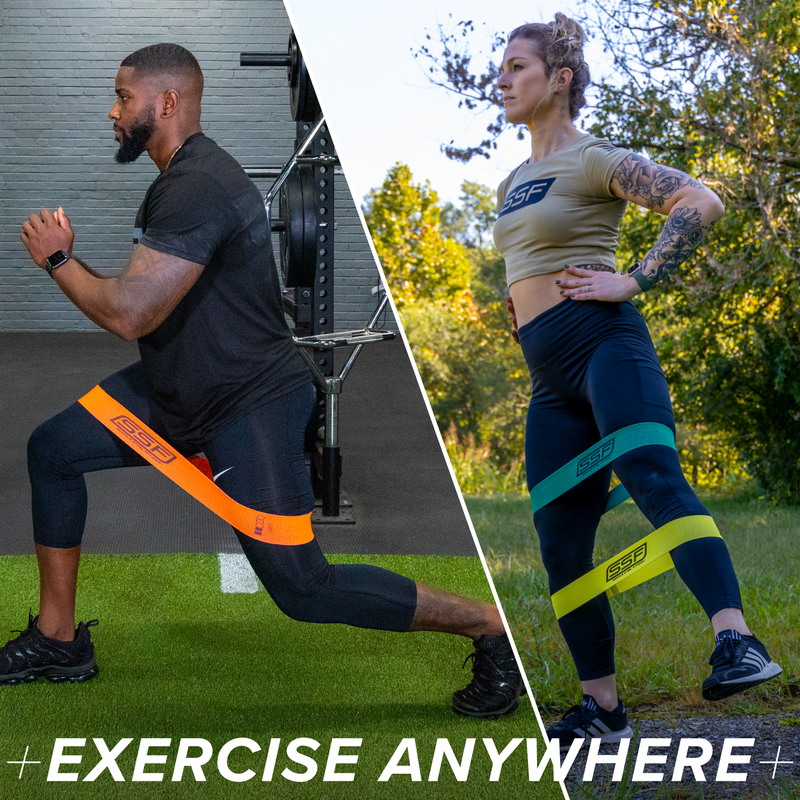 Load image into Gallery viewer, Serious Steel Fitness - Fabric Mini Loop Resistance 5-Band Set