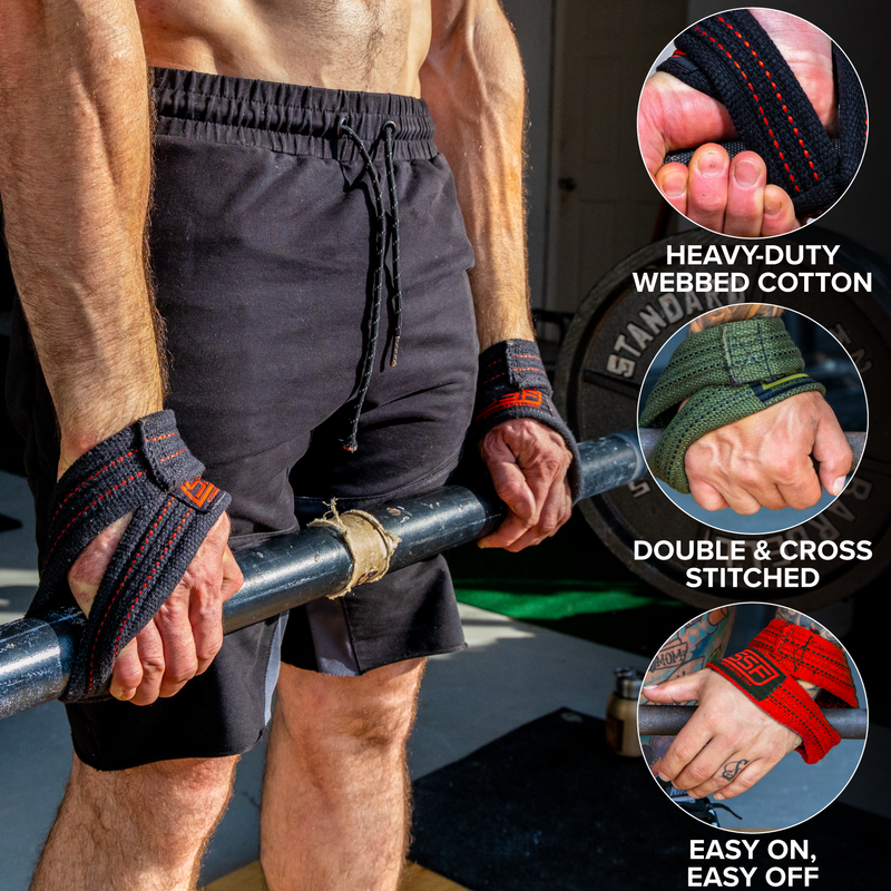 Load image into Gallery viewer, Serious Steel Fitness - Figure 8 Lifting Straps