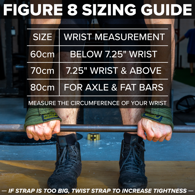 Load image into Gallery viewer, Serious Steel Fitness - Figure 8 Lifting Straps
