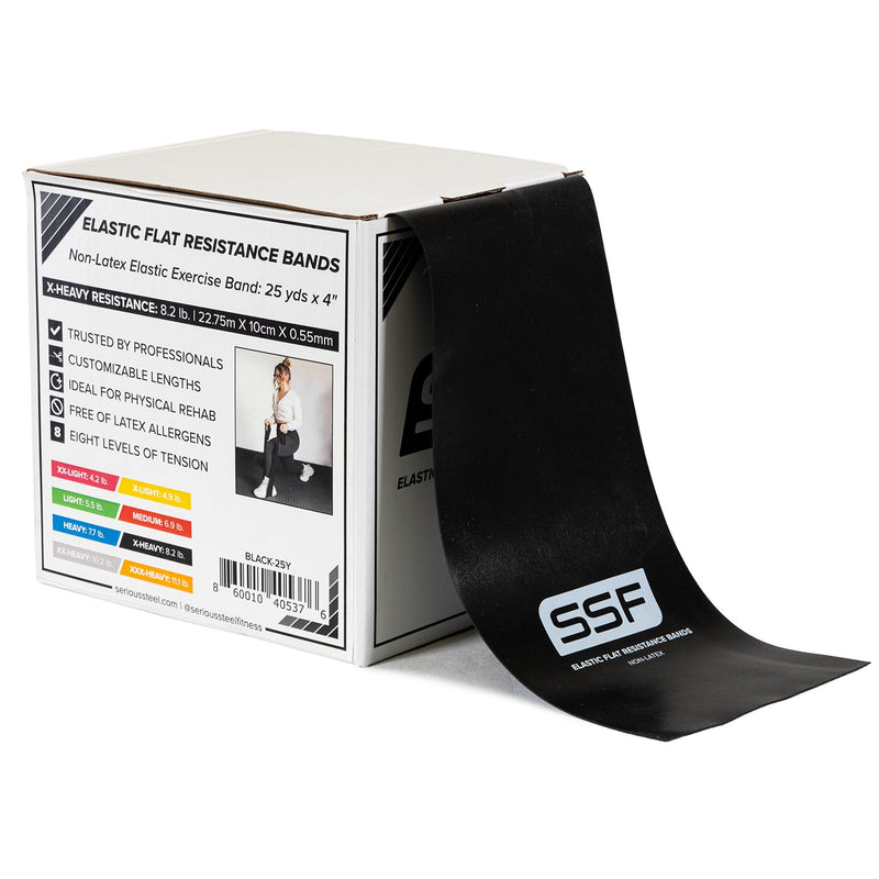 Load image into Gallery viewer, Serious Steel Fitness - Physical Therapy Exercise Bands - 4" x 25 Yards